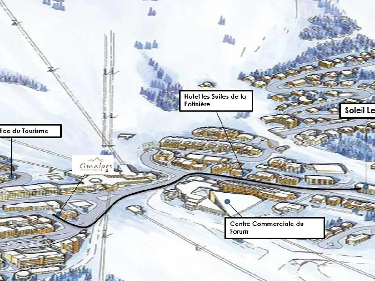 Appartement Renove 3 Chambres, Courchevel 1850, Avec Balcon Et Parking - Fr-1-564-59